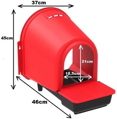 Ponedero Confort Interior Rojo